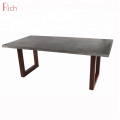 Foshan Industrial Furniture Modern Gerden Dining Cement Table